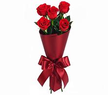 Букет 5 Красных роз Эдлесс Лав в Софьино