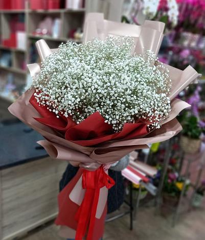 Букет цветов из: Гипсофила в Софьино