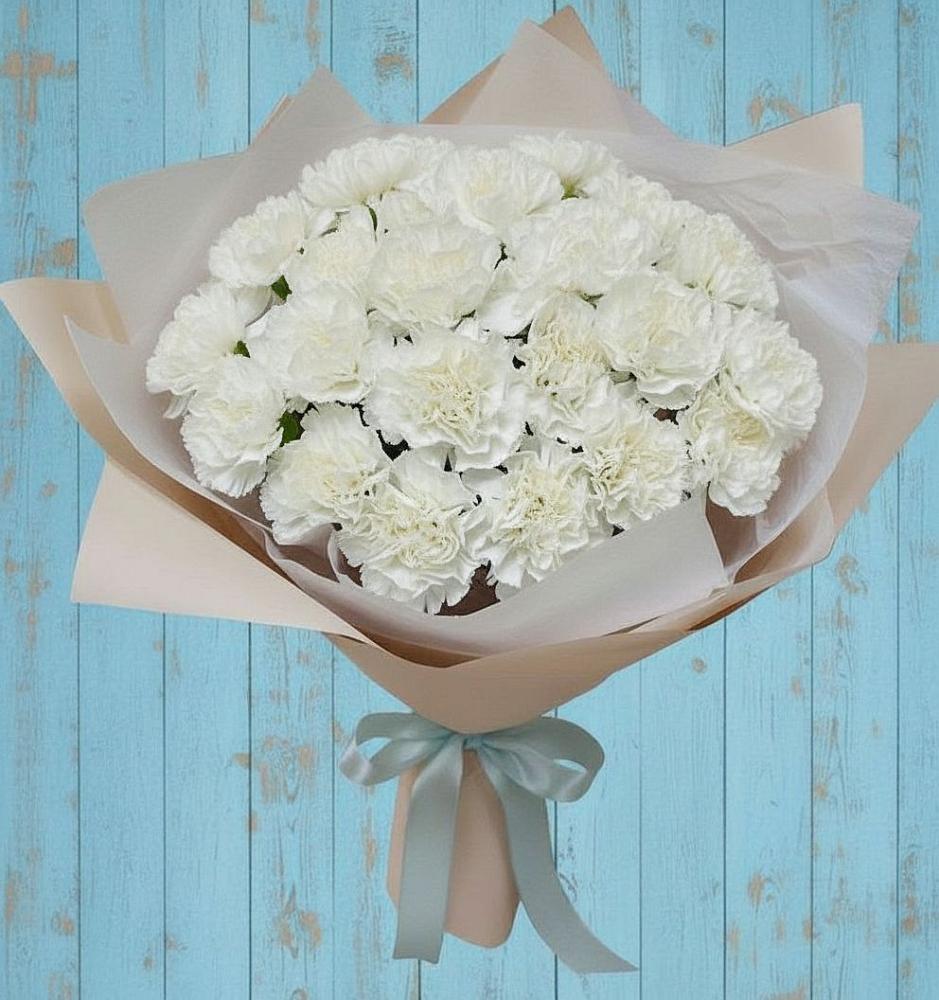 Букет цветов из: Гвоздики в Софьино