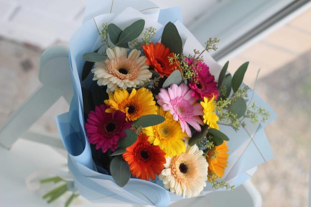 Букет цветов из: Герберы в Софьино