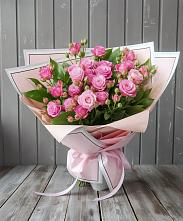 Букет Розовый кустик в Софьино