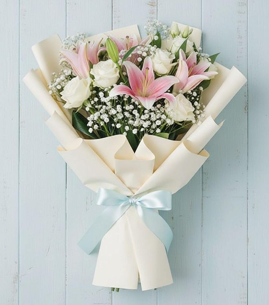 Букет цветов из: Лилии в Софьино