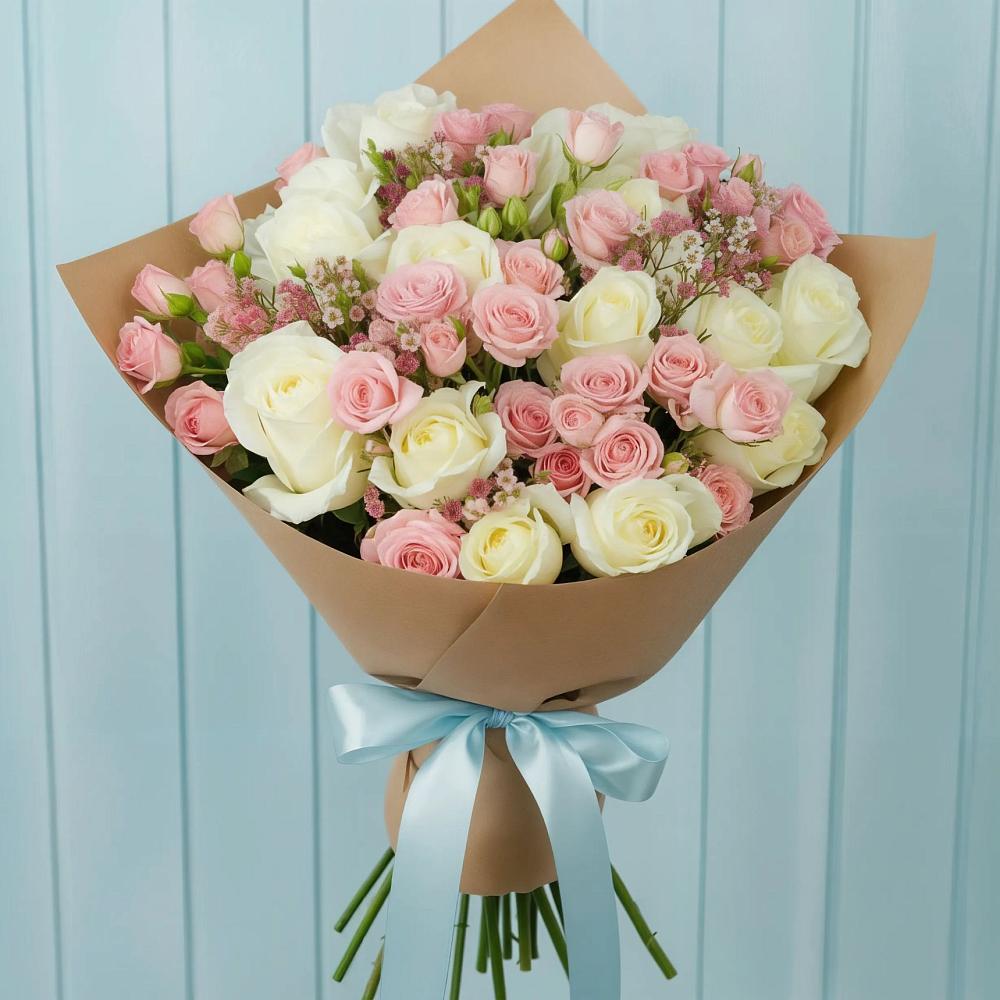 Букет цветов из: Розы в Софьино