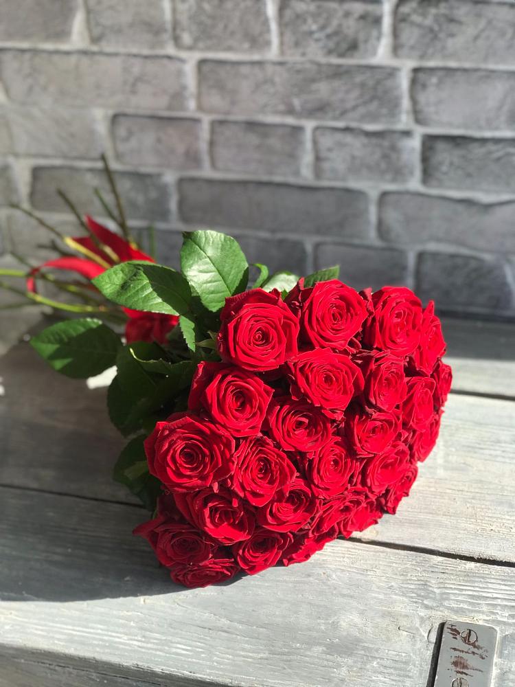Букет Красные розы Фридом в Софьино