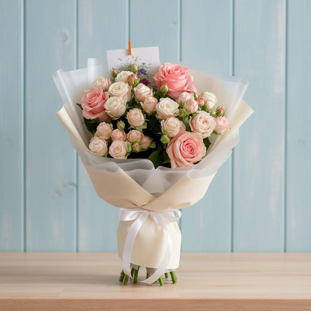 Букет цветов из: Розы в Софьино