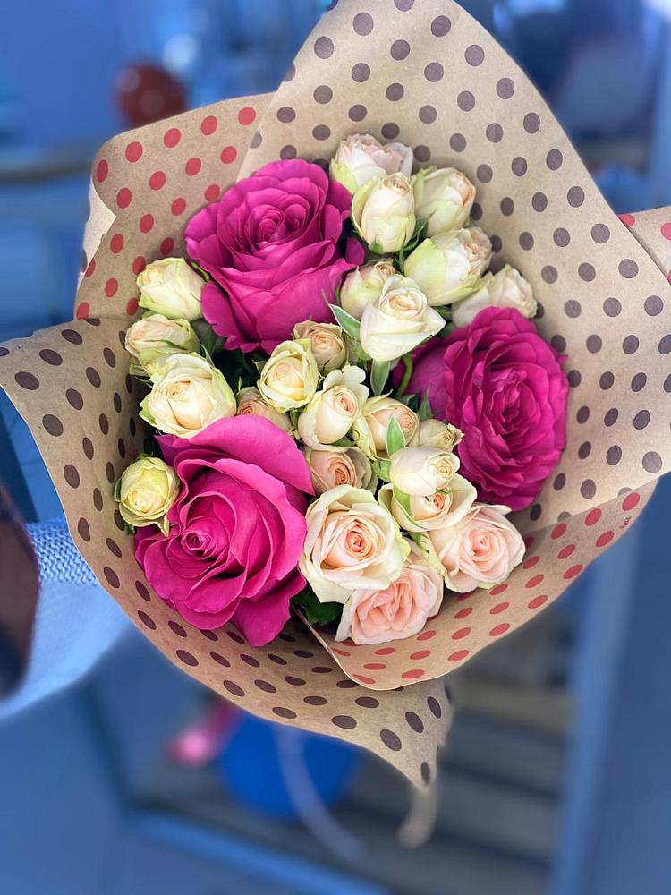 Букет цветов из: Розы в Софьино