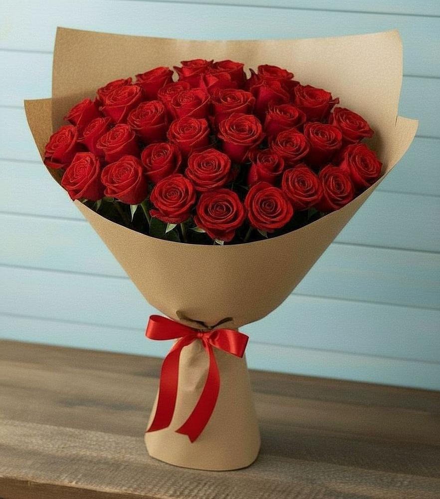 Букет Красные розы Милано в Софьино