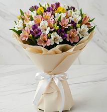 Букет цветов из:  Альстромерии в Софьино