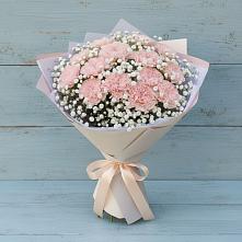 Букет цветов из:  Гвоздики в Софьино