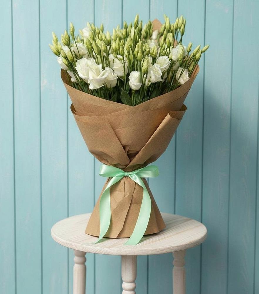 Букет цветов из: Лизиантусы в Софьино