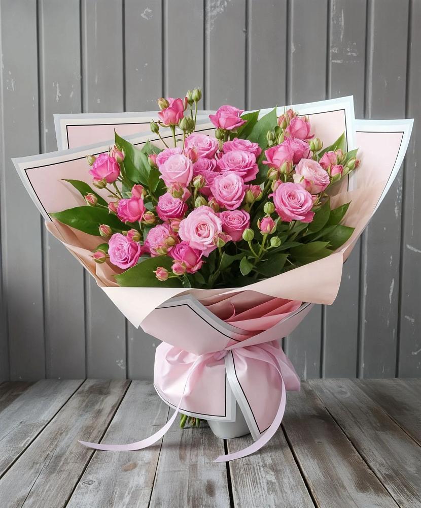 Букет Розовый кустик в Софьино