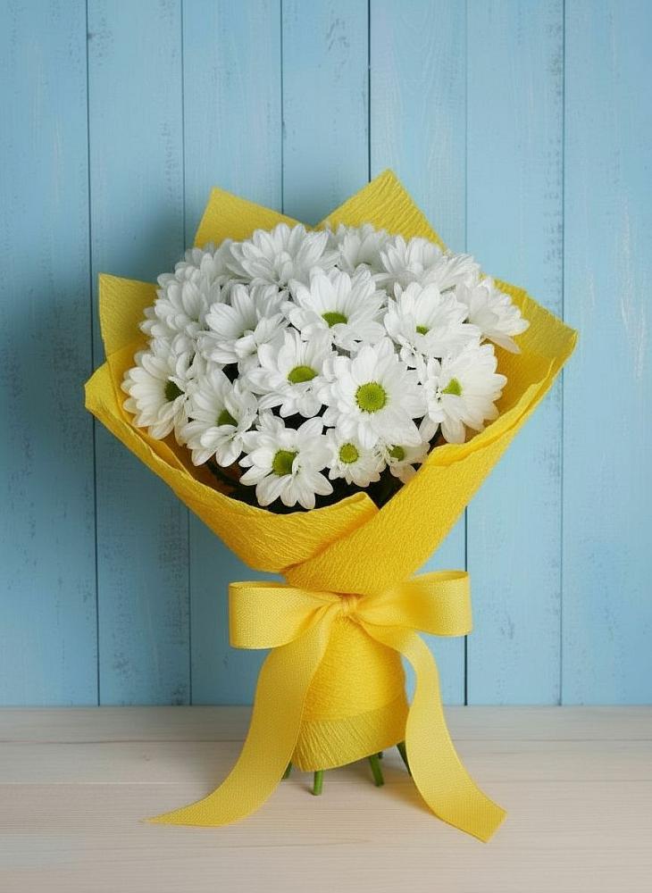 Букет цветов из: Хризантемы в Софьино