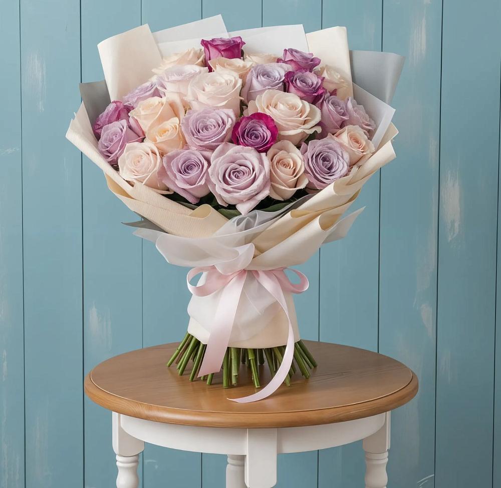 Букет цветов из: Розы в Софьино