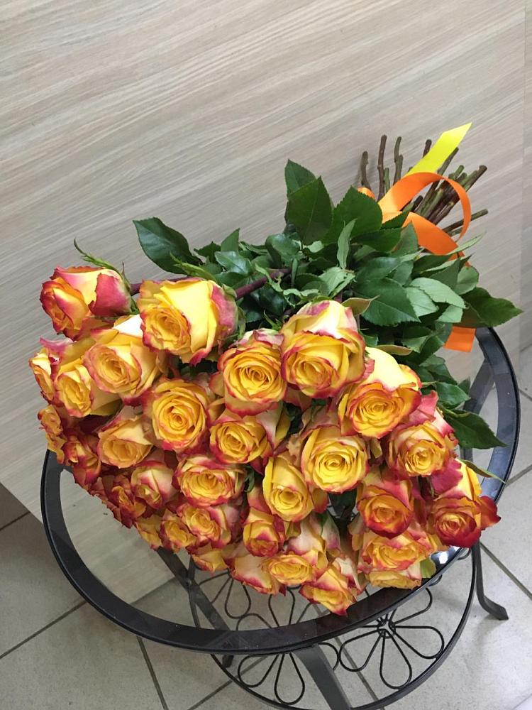 Букет Желтые розы в Софьино