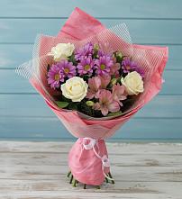 Букет цветов из:  Герберы в Софьино