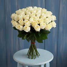 Букет 51 Белая роза Эдлесс Лав #REPLACE_PRED# Софьино