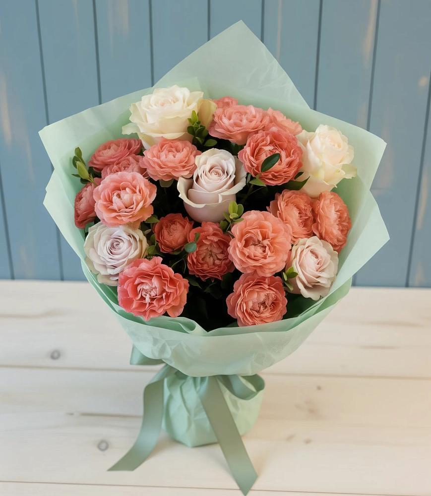 Букет цветов из: Розы в Софьино